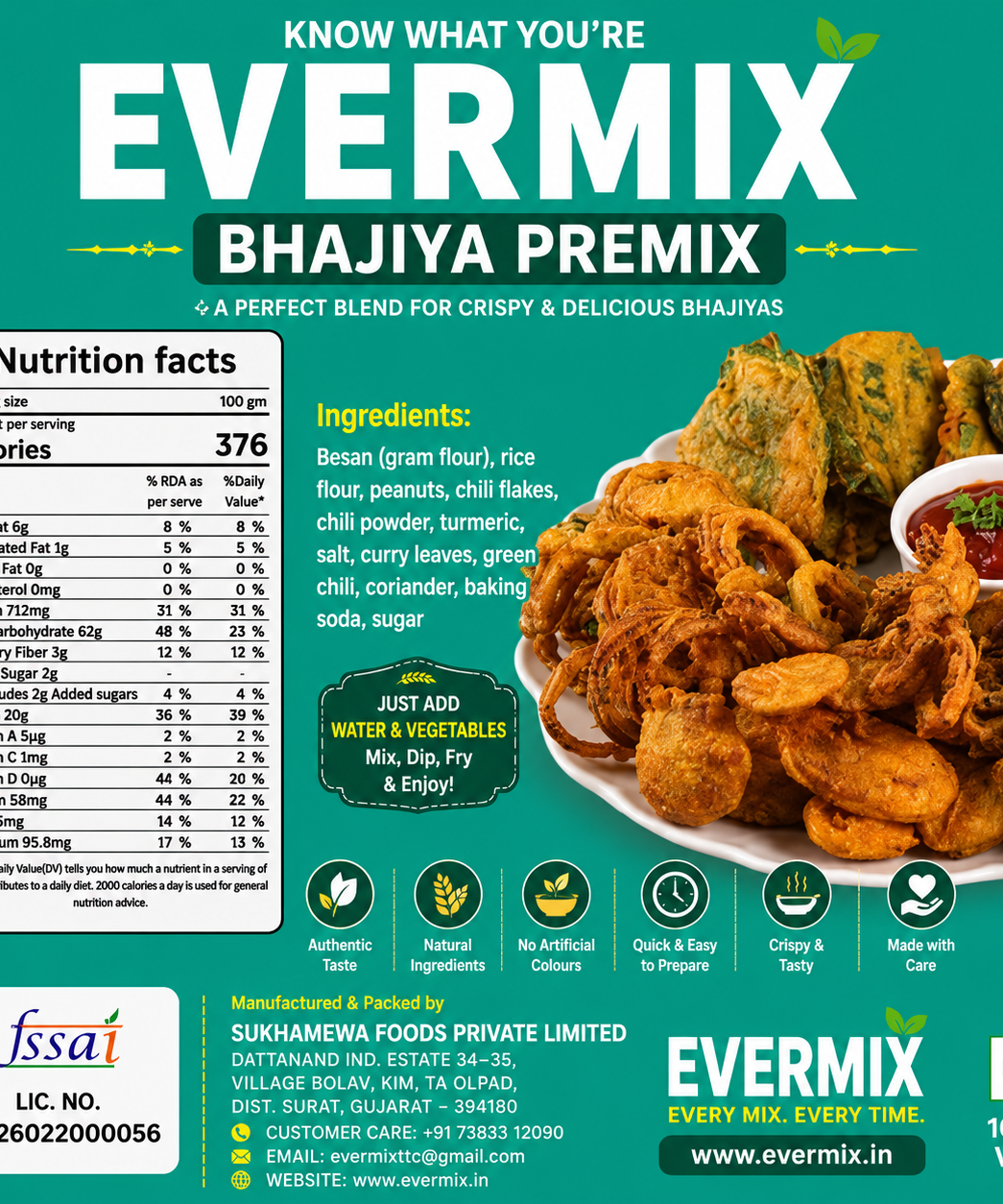 Bhajiya Premix