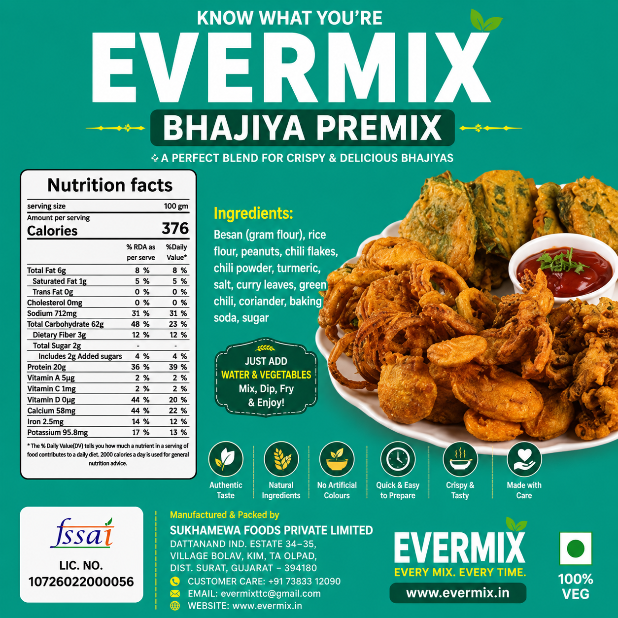 Bhajiya Premix