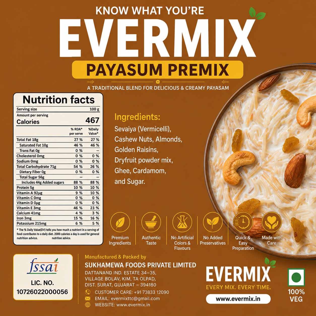 Payasum Premix