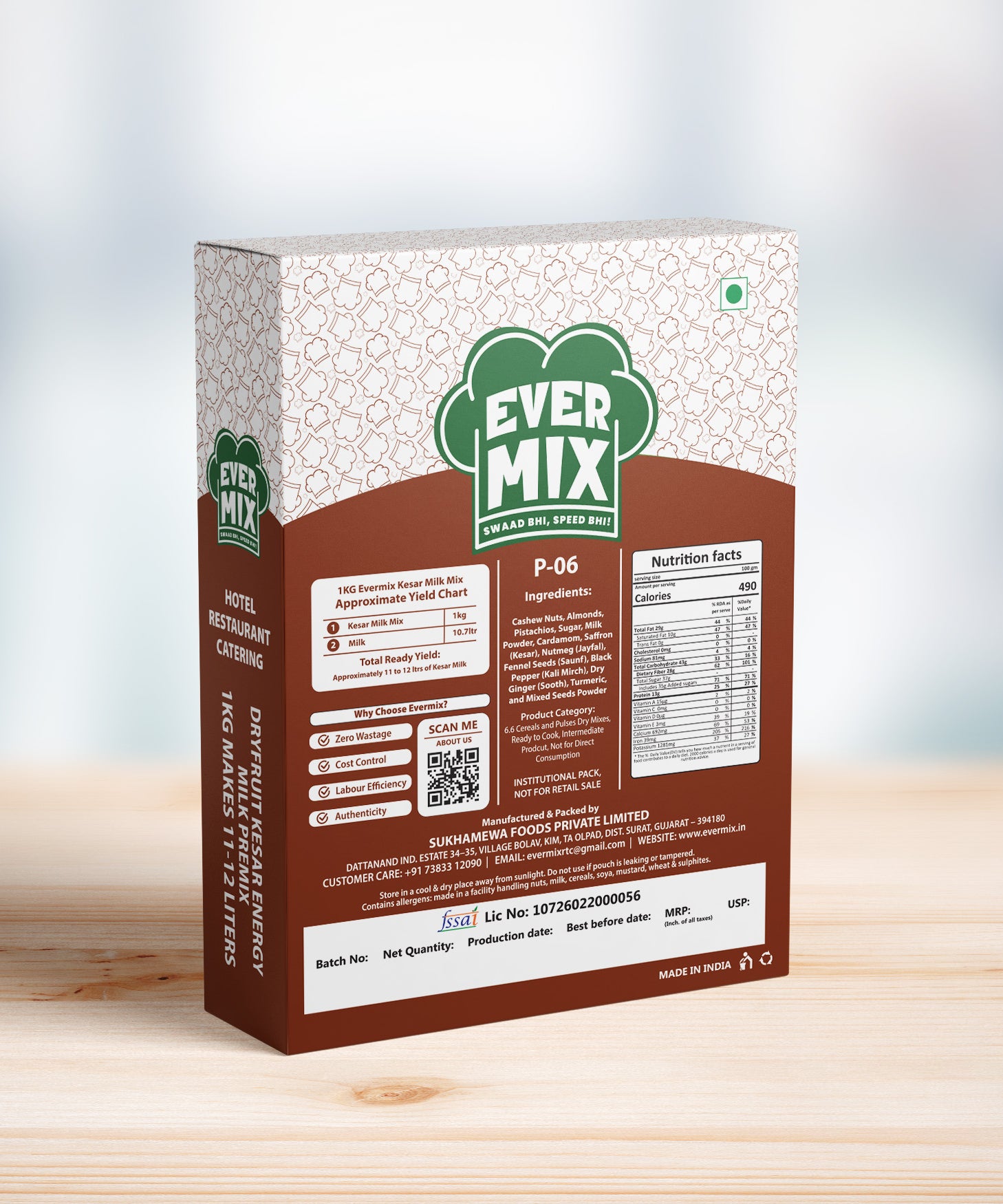 Dryfruit Kesar Energy Milk Premix